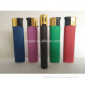 Disposable electronic lighter FH-606 matte colors gas lighter